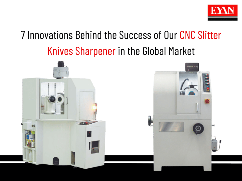 Innovaciones detrás del éxito de nuestra afiladora de cuchillas CNC en el mercado global.